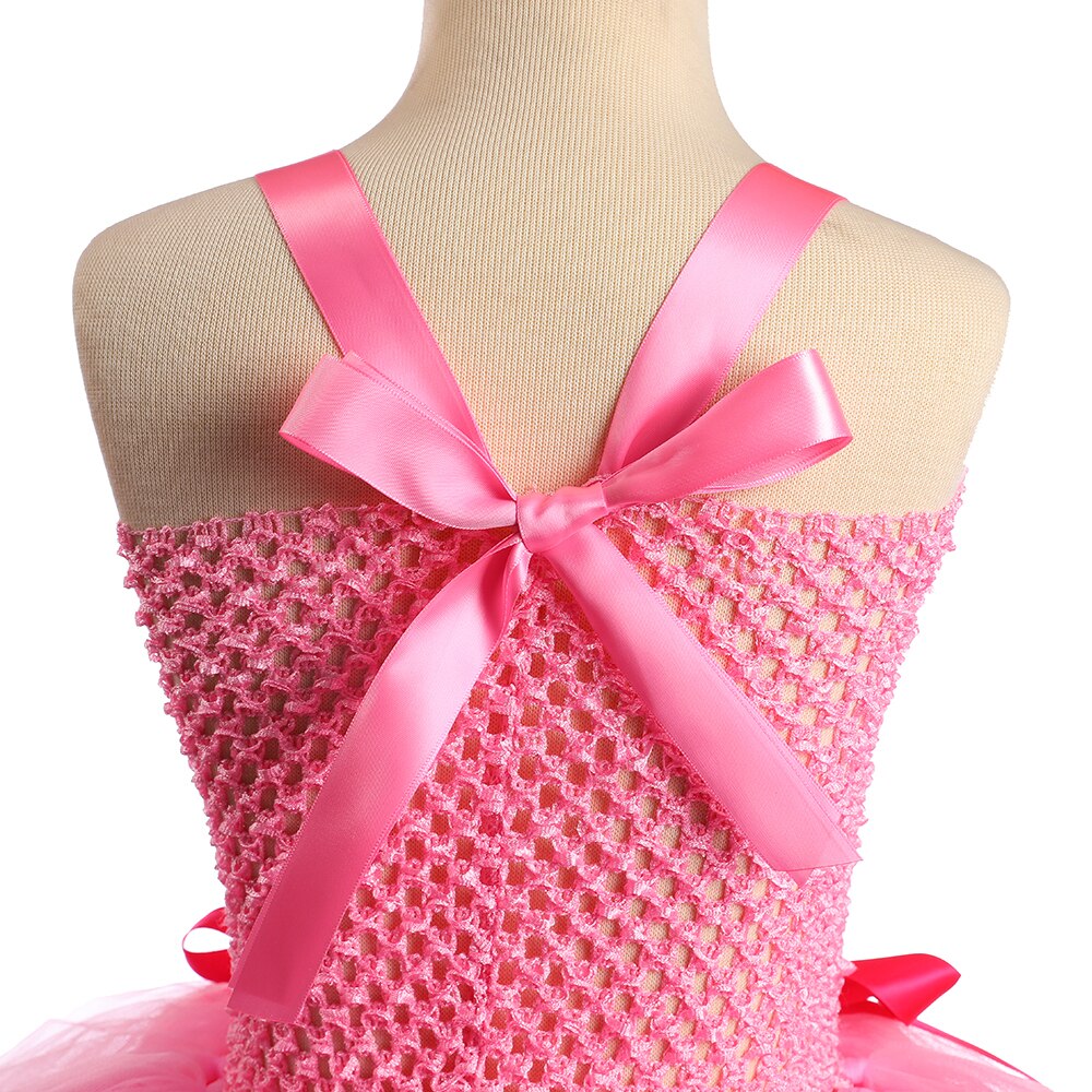 Hot Pink Lol Dresses for Girls Christmas Tutu Dresses for Children Surprise Dolls Birthday Costumes Kids Halloween Party Clothes