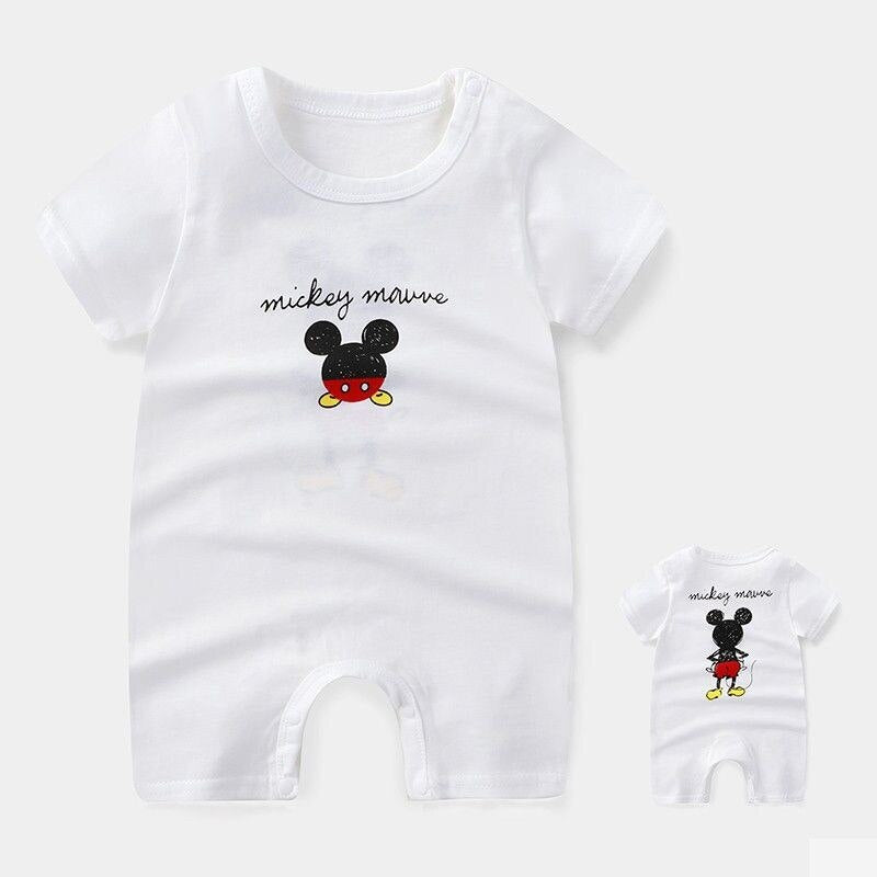 Romper Baby Girl Summer Clothes 100% Cotton Short Sleeved Jumpsuit for Newborn Babies Jumpsuit Baby Boy Clothes