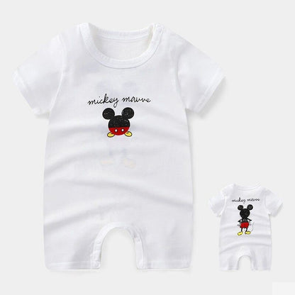 Romper Baby Girl Summer Clothes 100% Cotton Short Sleeved Jumpsuit for Newborn Babies Jumpsuit Baby Boy Clothes